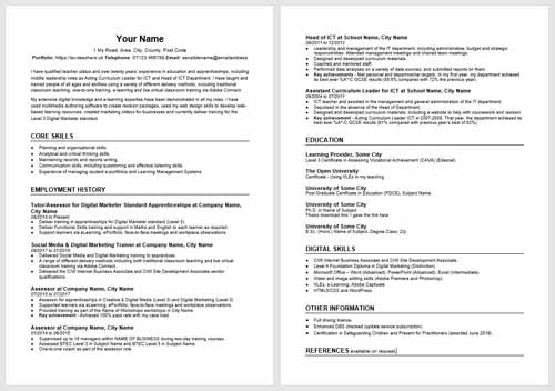 CV Templates